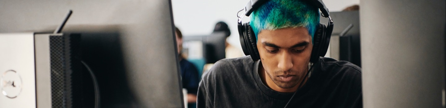 Electronic Music and Sound Design student